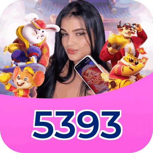 Interface do aplicativo 5393 mostrando jogos disponíveis no iOS e Android